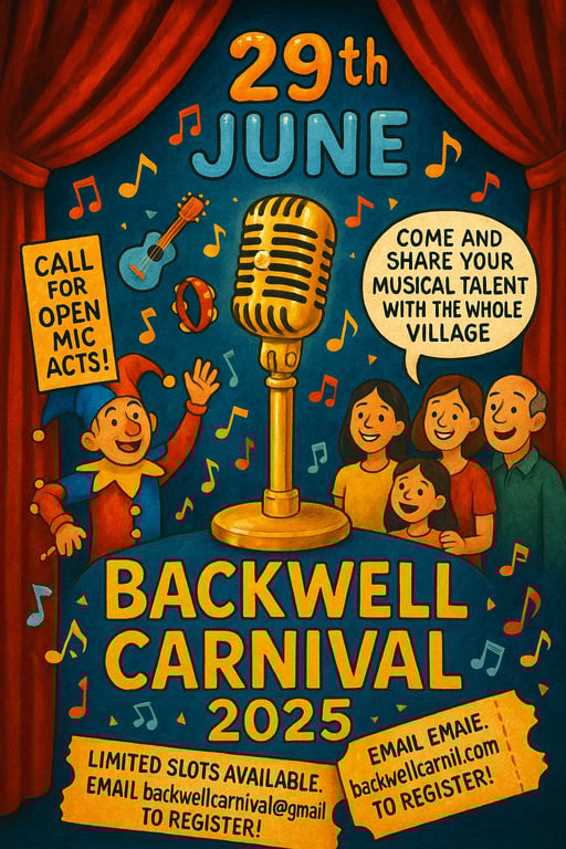 Sing Your Heart Out at Backwell Carnival 2025!