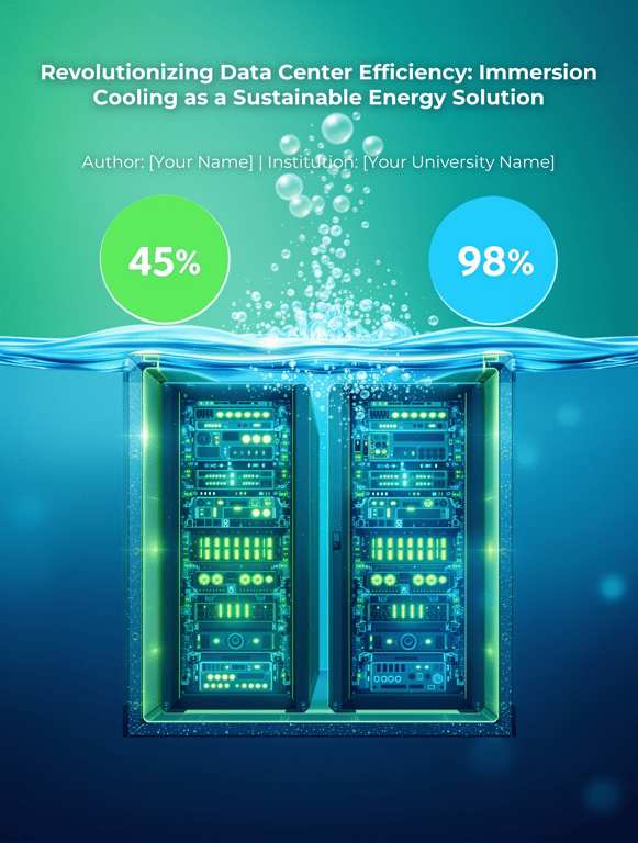 Dive into Efficiency: Immersion Cooling for a Sustainable Future