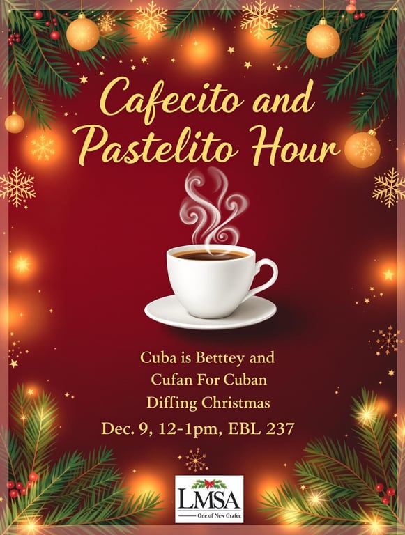 Cafecito and Pastelito Hour: A Festive Gathering