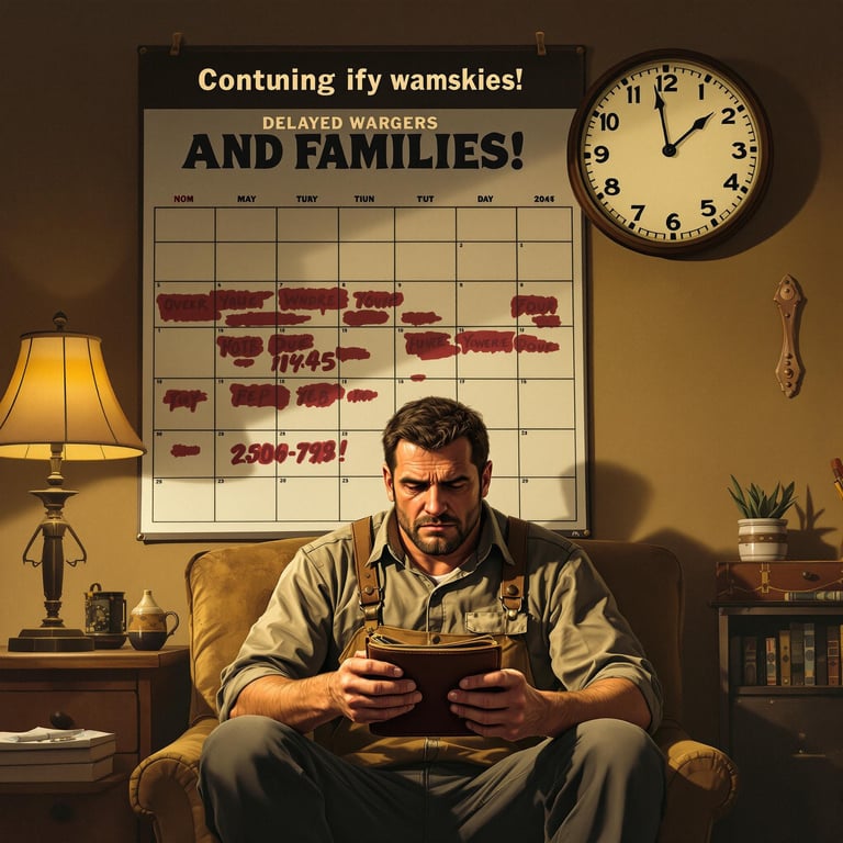 Delayed Wages: A Human Struggle