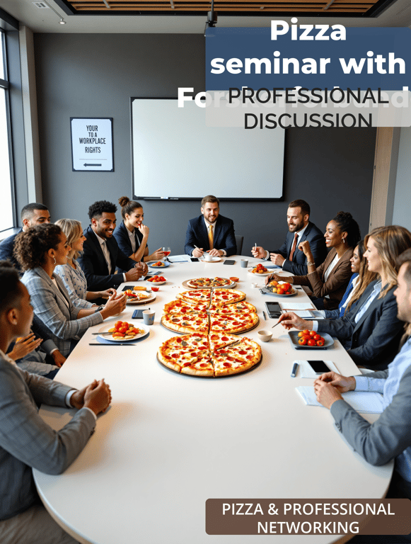 Pizza & Perspectives: A Professional Gathering