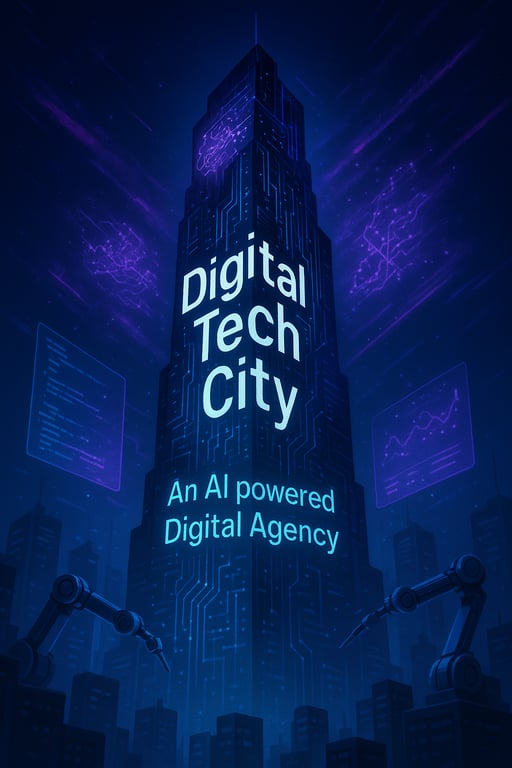 Welcome to Digital Tech City: Where Innovation Meets AI