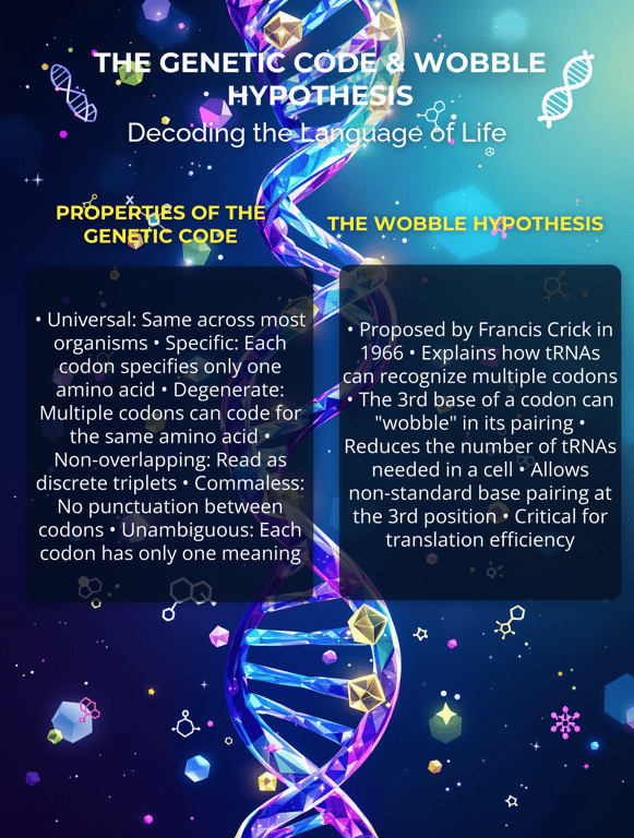 Decoding Life: The Magic of Genetics and the Wobble Hypothesis