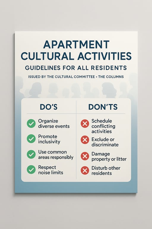 Celebrate Together: Our Community's Cultural Guidelines