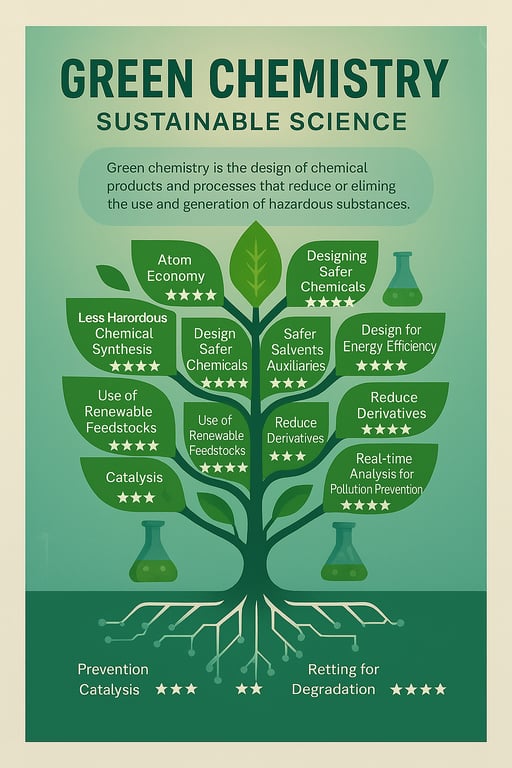 Harnessing Nature: The 12 Principles of Green Chemistry