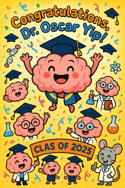 Brains in Celebration: Congratulations Dr. Yip!
