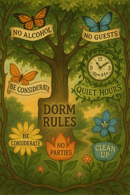 Dormitory Code: Live, Laugh, Respect