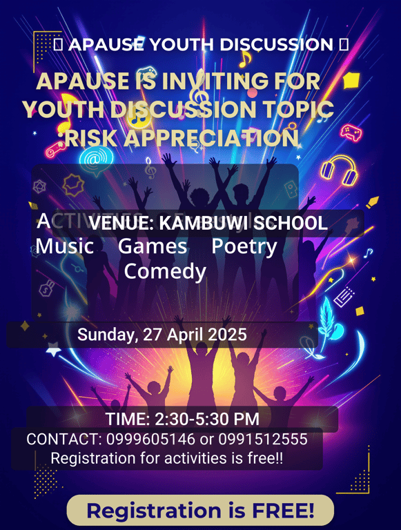 🎉 Youth Empowerment Discussion: Embrace the Risks! 🎤