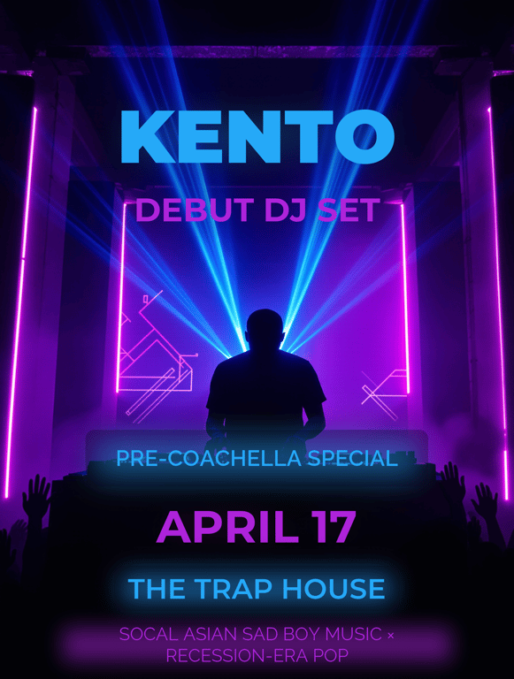 Pre-Coachella Beats: Debut EDM Set at the Trap House