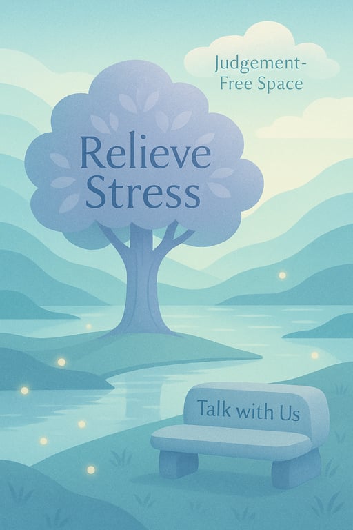 Stress Less, Share More: We're Here for You!
