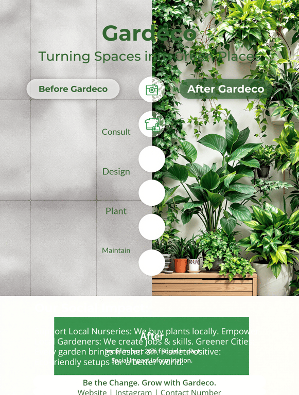 Transform Your Space: Embrace Nature with Gardeco