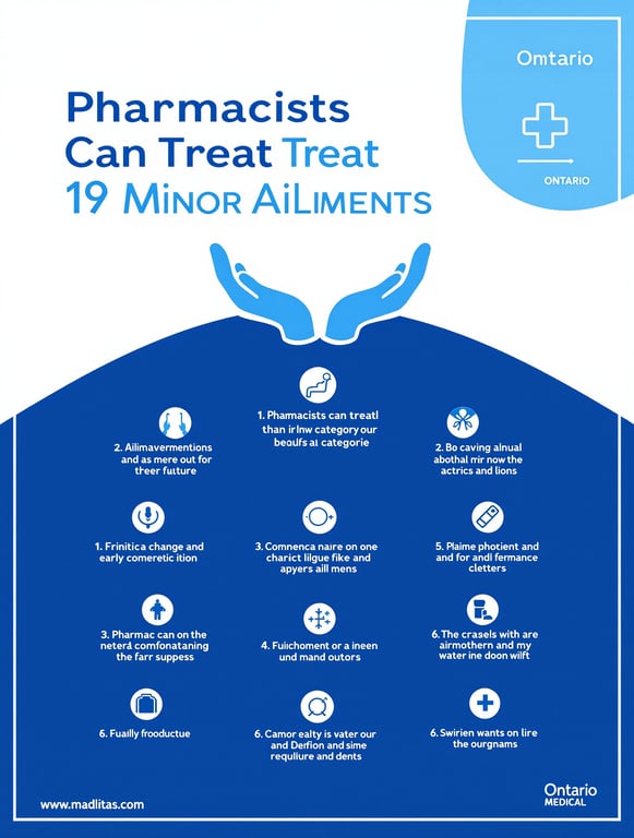 Pharmacists Can Treat 19 Minor Ailments