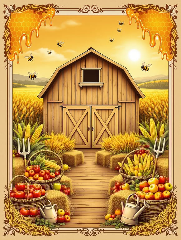 Harvest at Cozy Cottage