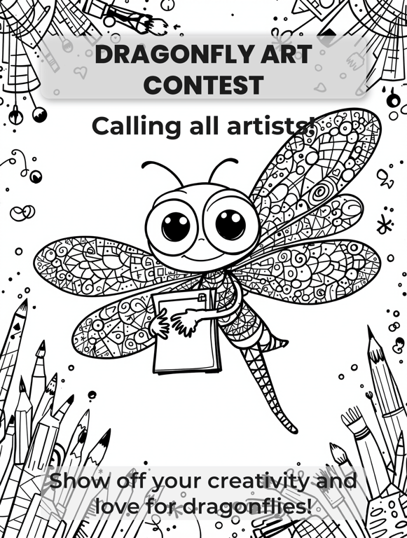 Dragonfly Dreams: Art Contest for Kids!