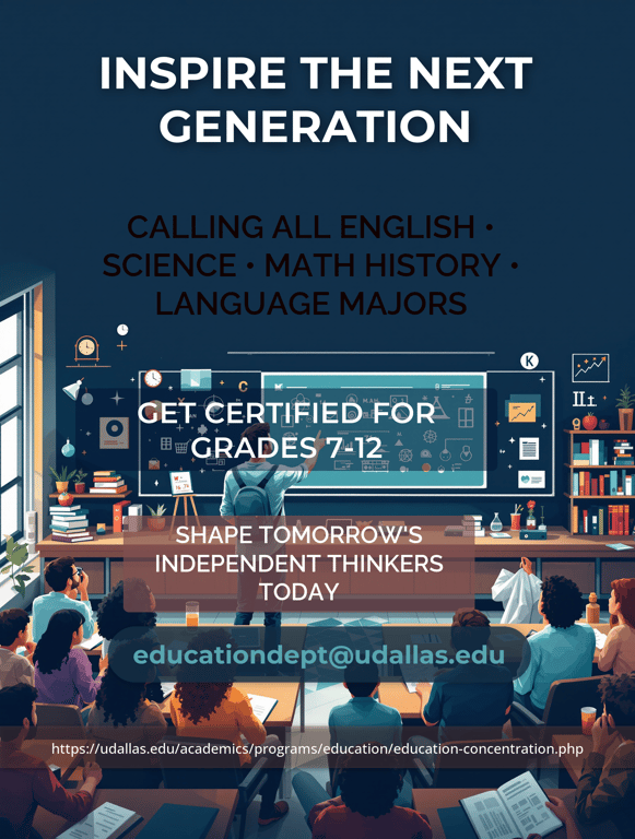 Shape the Future: Become a Certified Teacher!