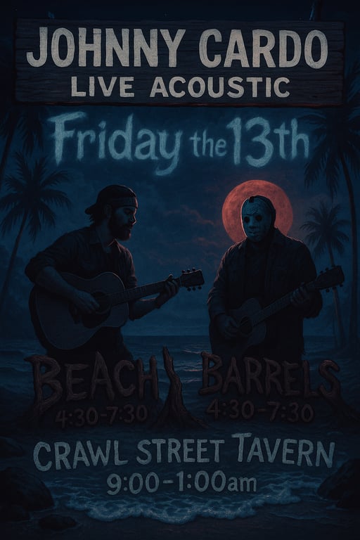 Sandy Strings & Spooky Things: Johnny Cardo Live!