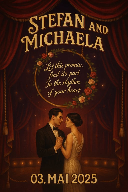 A Greatest Showman Wedding Celebration