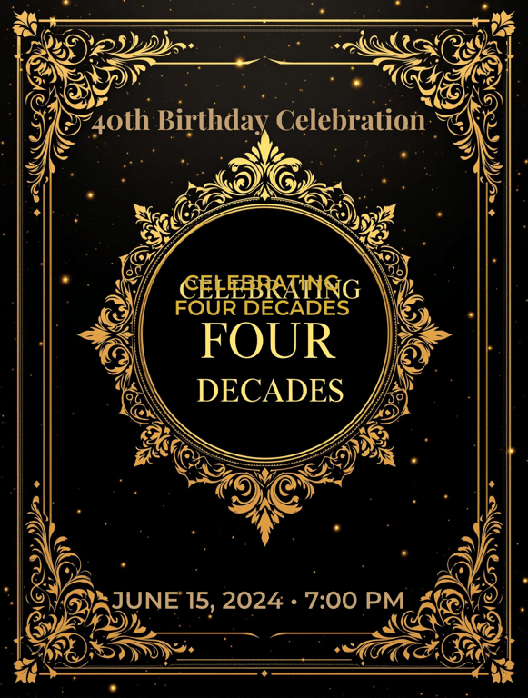 Cheers to 40 Years!