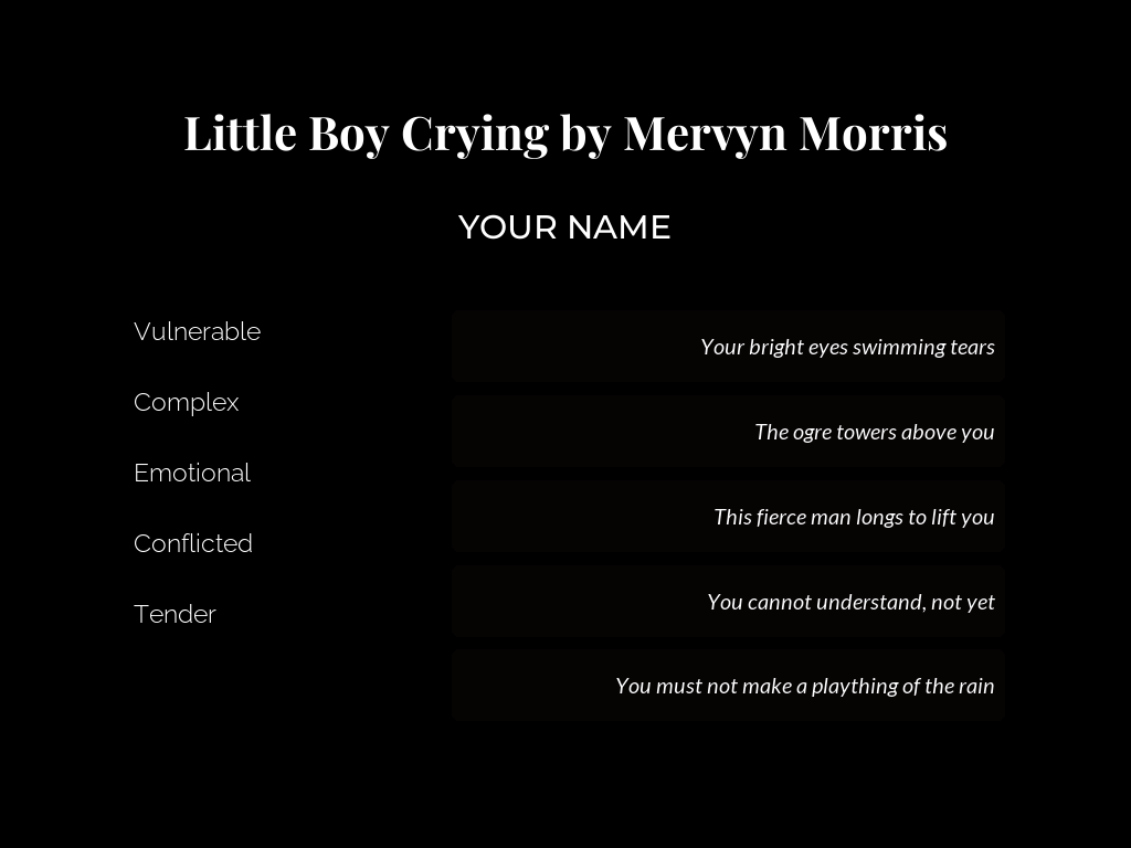 Echoes of Childhood: A Poetic Collage