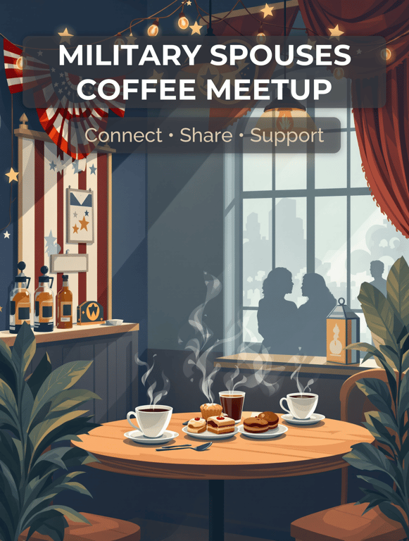 Caffeine & Camaraderie: A Military Spouses Meetup