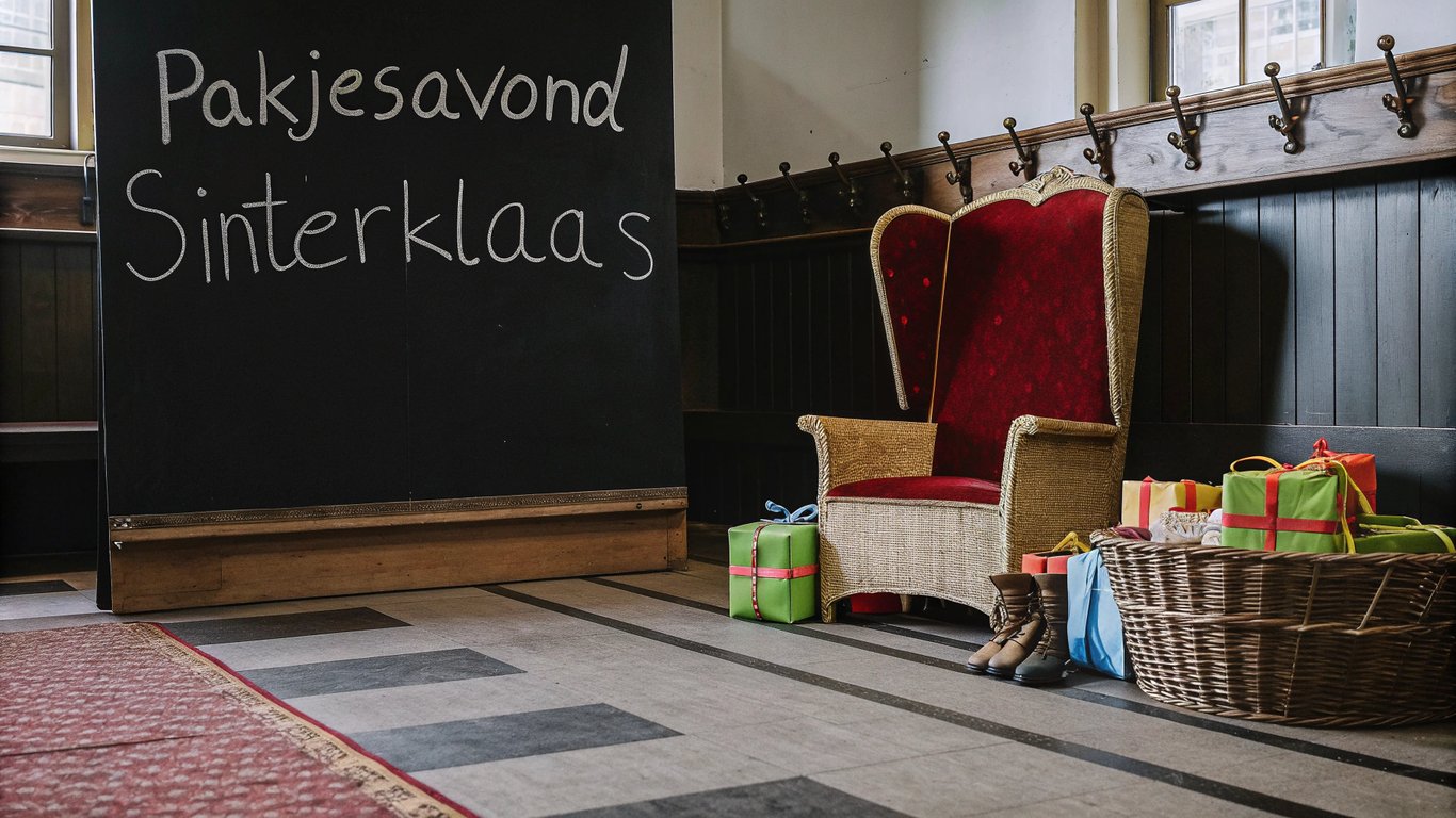 Dutch Classroom Celebrates Pakjesavond