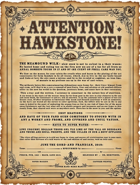Take Back Hawkstone!
