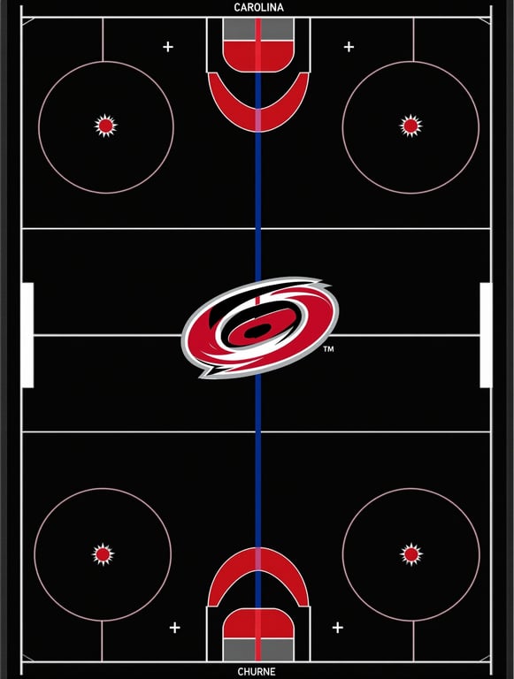 Minimalist Carolina Hurricanes Poster