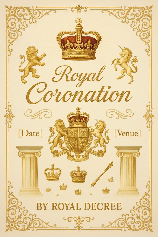 A Regal Affair: Coronation Ceremony
