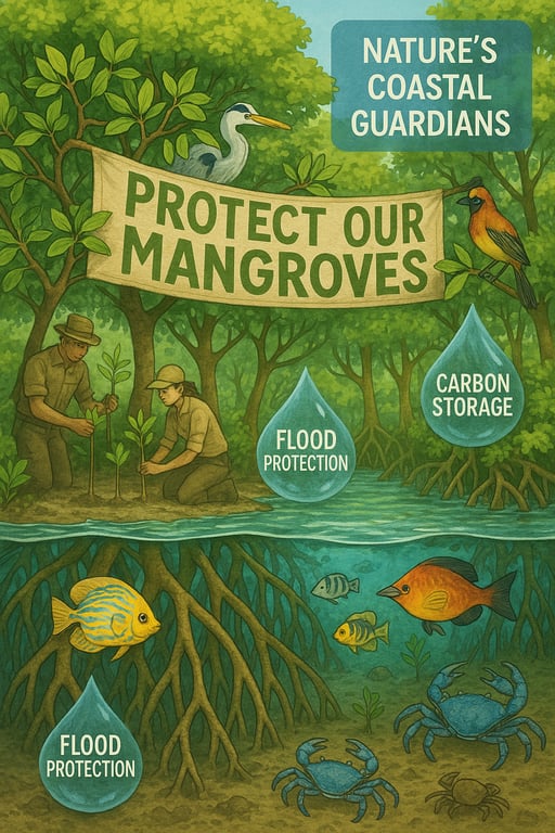 Lestarikan Hutan Mangrove: Pelindung Kehidupan!