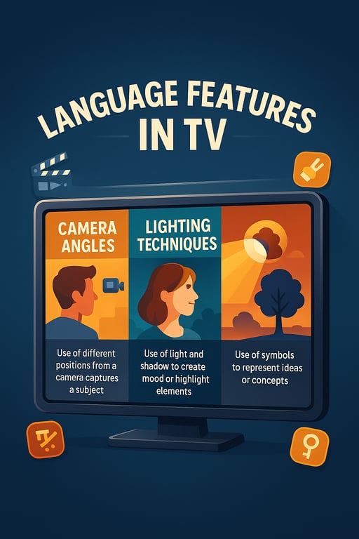 The Language of TV: Unveiling Visual Stories