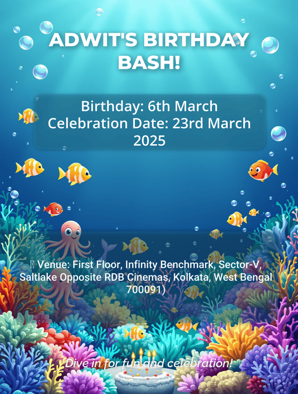 Adwit’s Splash-tastic Birthday Bash!