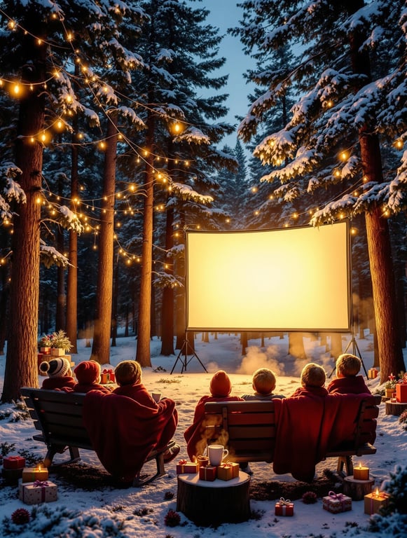 Uplawmoor Playgroup's Christmas Cinema In The Woods