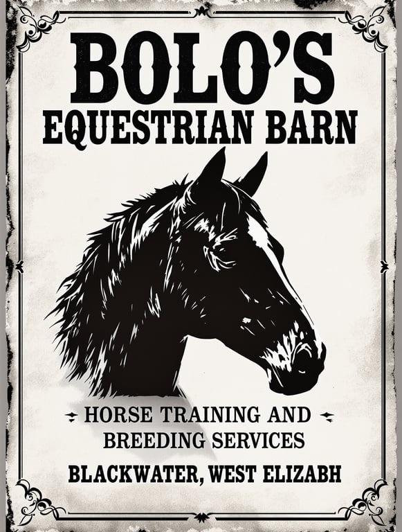 Bolo's Equestrian Barn: Training & Breeding Services
