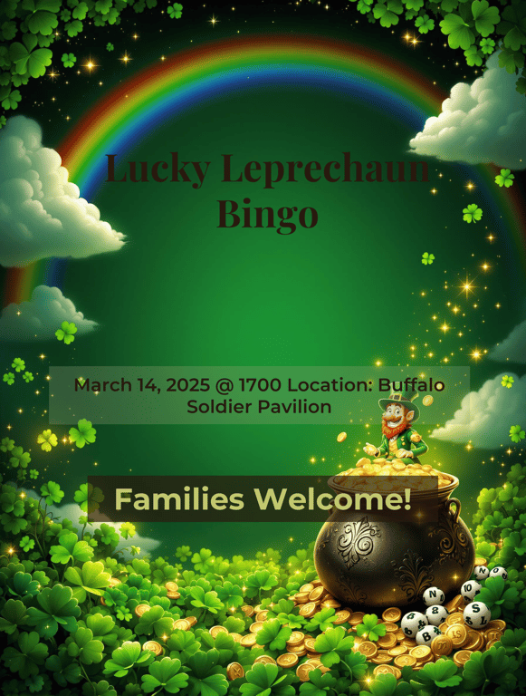 Lucky Leprechaun Bingo Bash!