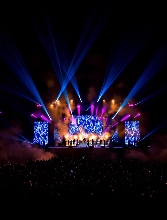 Dynamic Rock Concert Experience