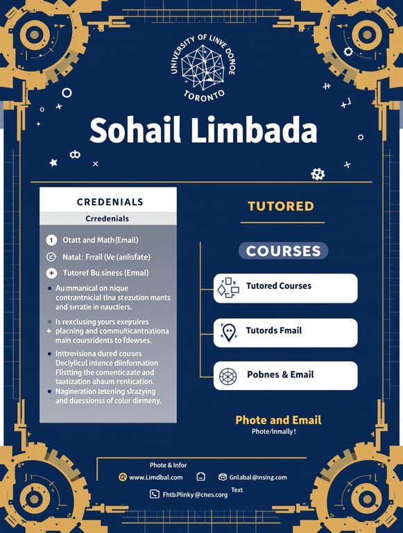 Expert Tutoring Services by Sohail Limbada