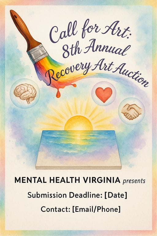 Unleash Your Creativity: Join the 8th Annual Recovery Art Auction!