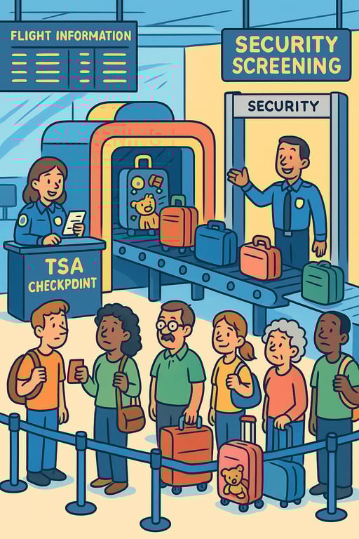 Skyline Shenanigans: TSA Tails