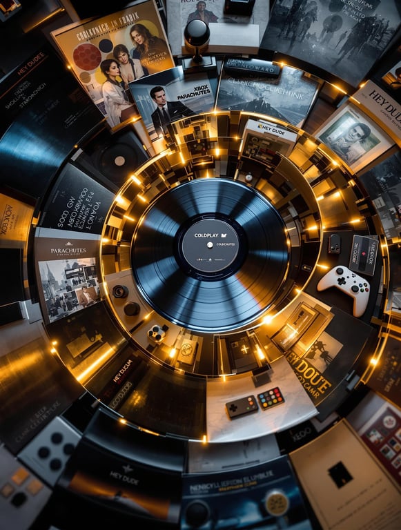 Vinyl Spiral Symphony: A Fusion of Music and Gaming