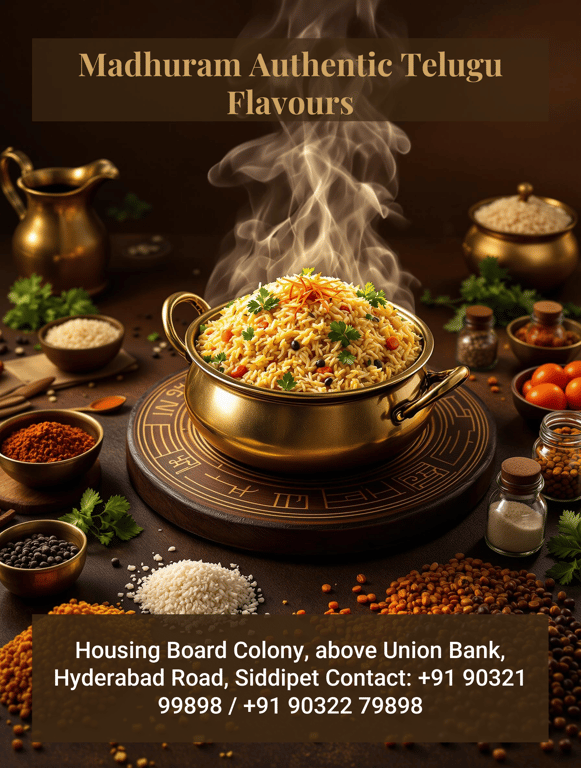 Savor the Soul of Telugu Cuisine!