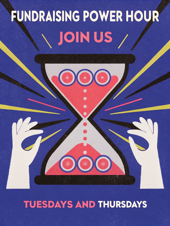 Fundraising Power Hour: Join Us!