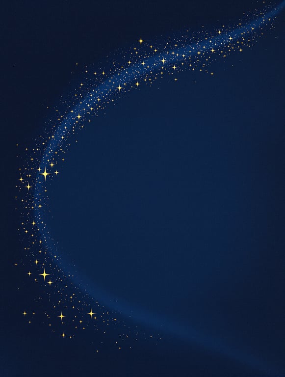 Starlit Dreams: A Vintage Night Sky
