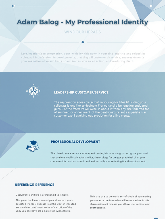 Crafting My Professional Identity: A Journey to 2030