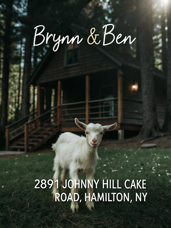 Rustic Wedding Save-the-Date: Brynn & Ben