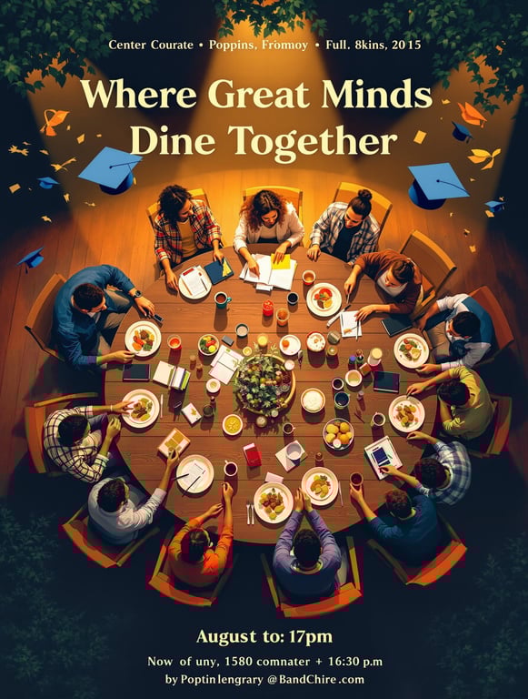 Student Dinner - Where Great Minds Dine Together
