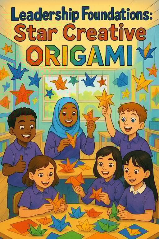 Origami Stars: Unfolding Leadership!