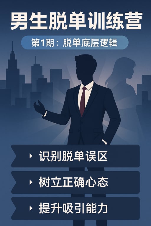 男生脱单训练营：解锁吸引力