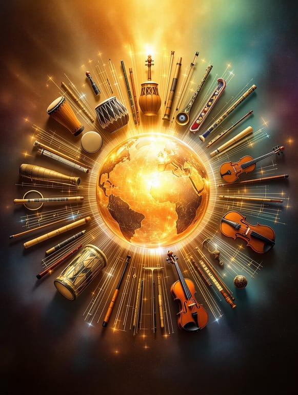 Harmony of Cultures: A Symphony of Instruments
