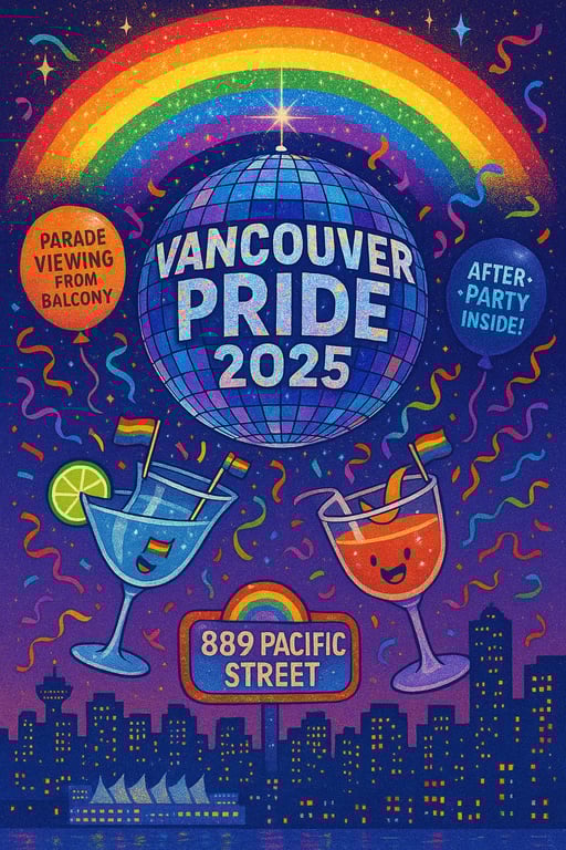 🎉 Dylan and Alex's Spectacular Vancouver Pride Party 2025! 🌈