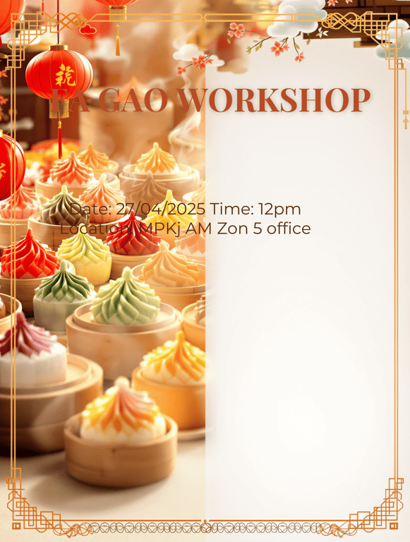 Delicious Fa Gao Workshop!